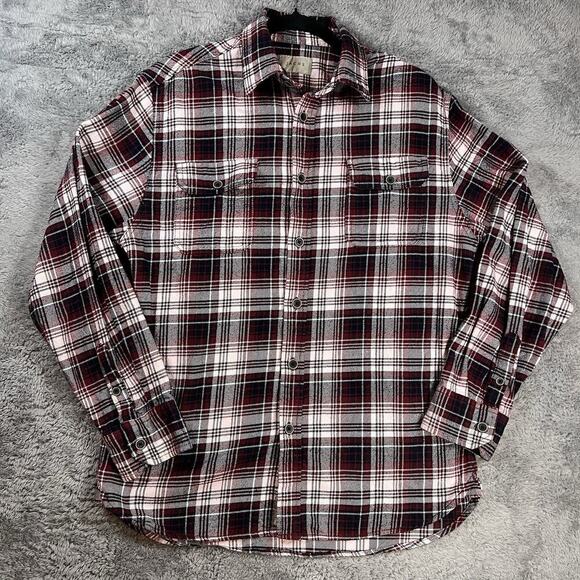 Jachs Flannel Shirt Large 100% Cotton - Picture 1 of 5